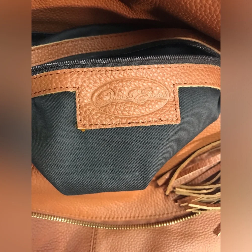 Onna Ehrlich Rachel Brown Cognac shoulder bag - Picture 8 of 11